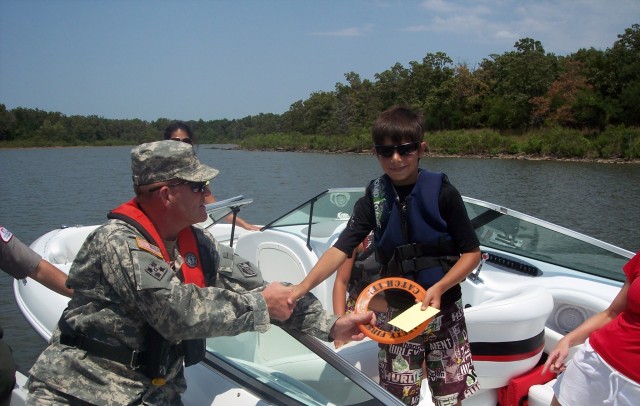 District deputy spending some weekends at the lake, but it's not what you think