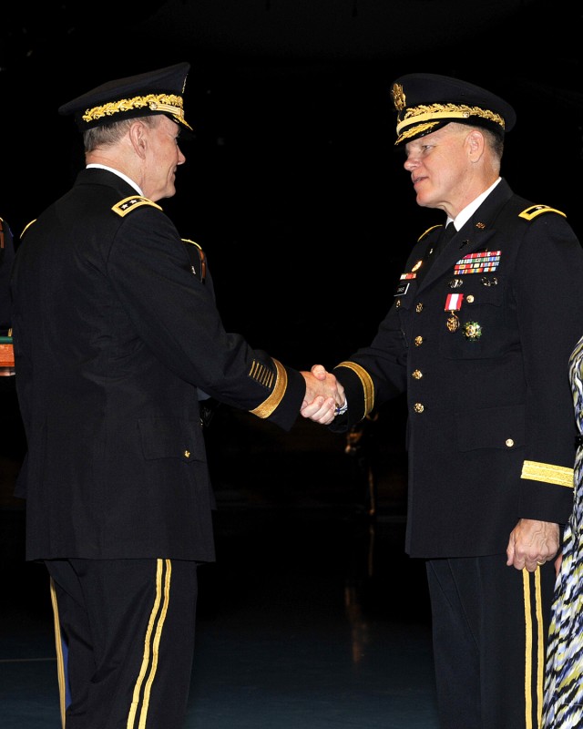Maj. Gen. Douglas Carver retirement ceremony