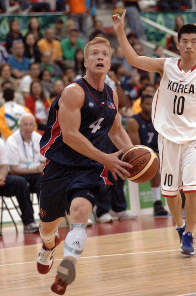 2nd Lt. Paul Nelson plays USA to a bronze medal at the CISM Military World Games