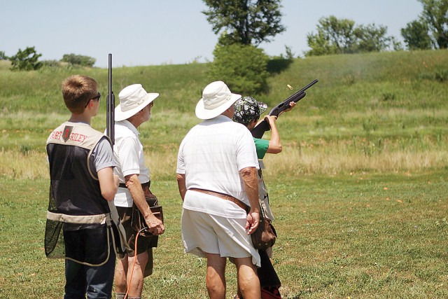 Fort Riley youth participate in skeet-shooting camp