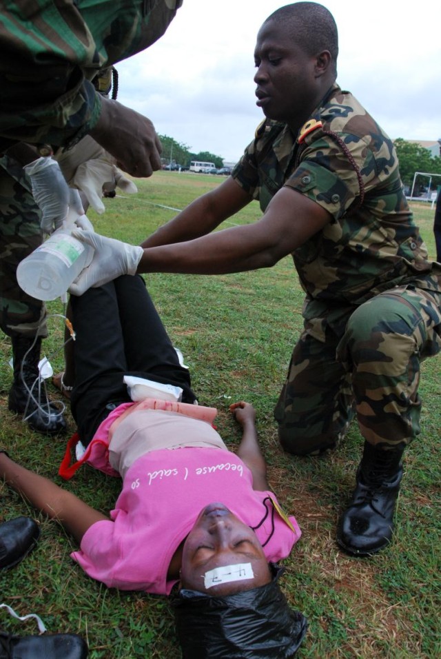 Ghanaians, Americans close MEDFLAG with mass causality exercise
