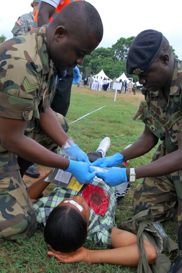 Ghanaians, Americans close MEDFLAG with mass causality exercise