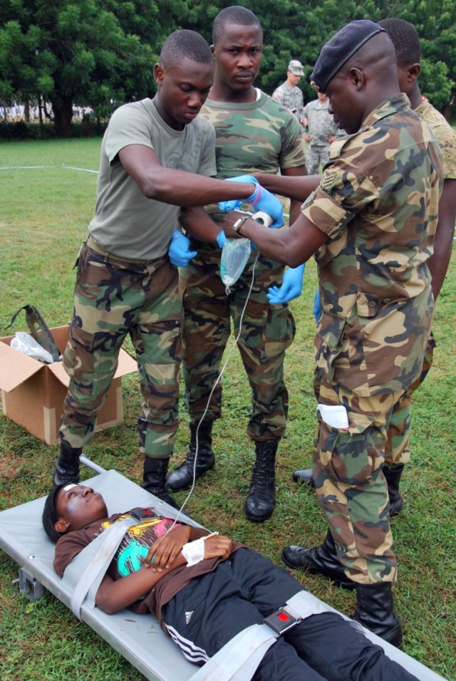 Ghanaians, Americans close MEDFLAG with mass causality exercise
