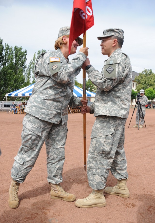 60th GPC changes command, realigns to USAREUR