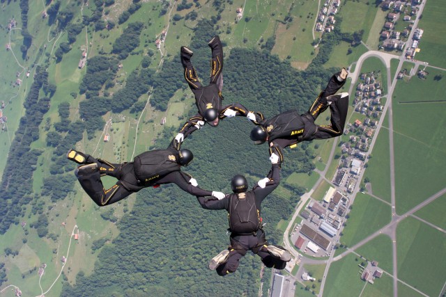 Golden Knights at 2010 World Military Parachuting Championship
