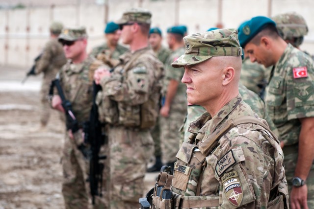 ISAF Joint Command Group at Regional Command-Capital