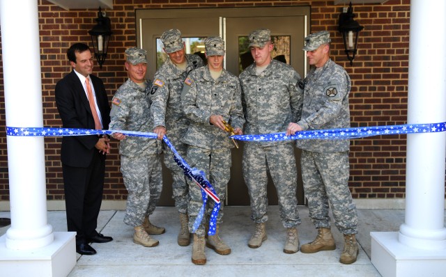 Barracks Ribbon Cutting