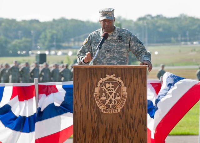 Military Police brigade commander installed, FLW