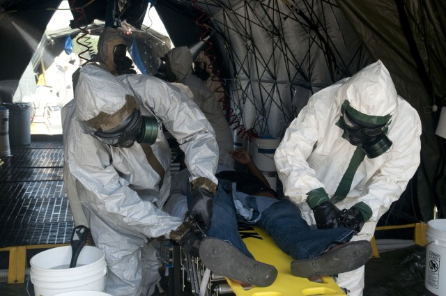 Fort Bragg decontamination company prepares for domestic disasters