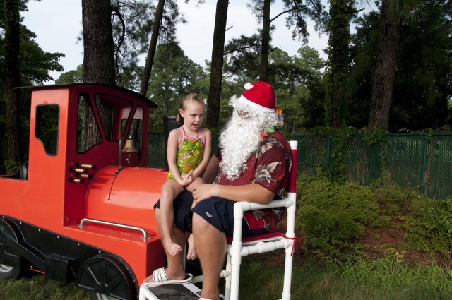Fort Bragg celebrates Christmas in July