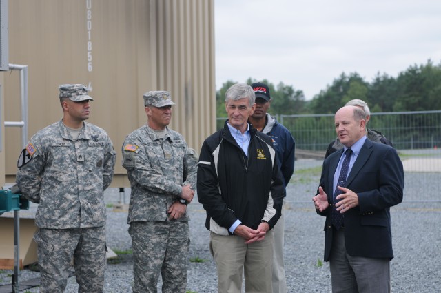 Secretary of the Army visits Grafenwoehr Training Area