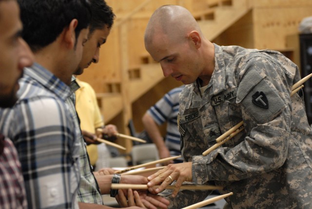 Proper handling of drumsticks