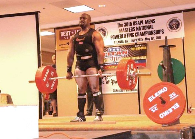 Army civilian takes bronze with 530-pound lift