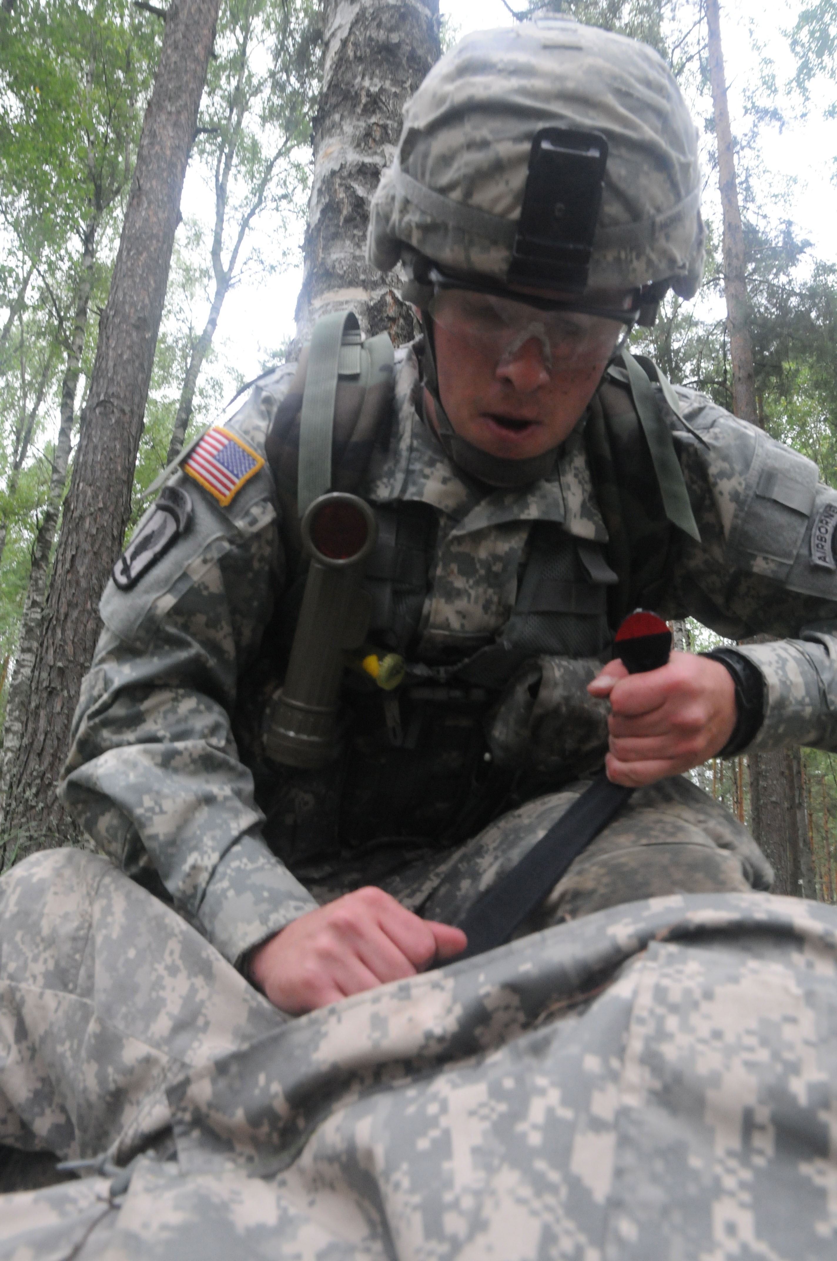 U.S. Army Europe Expert Field Medical Badge Standardization, Day 1 ...