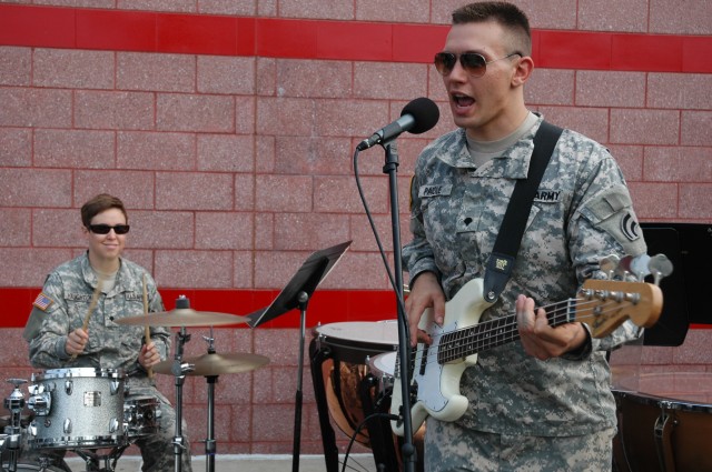 42nd Infantry Division Band Performs at Coney Island Ballpark