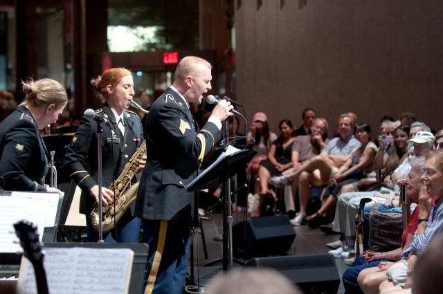42nd Infantry Division Band Performs at Lincoln Center
