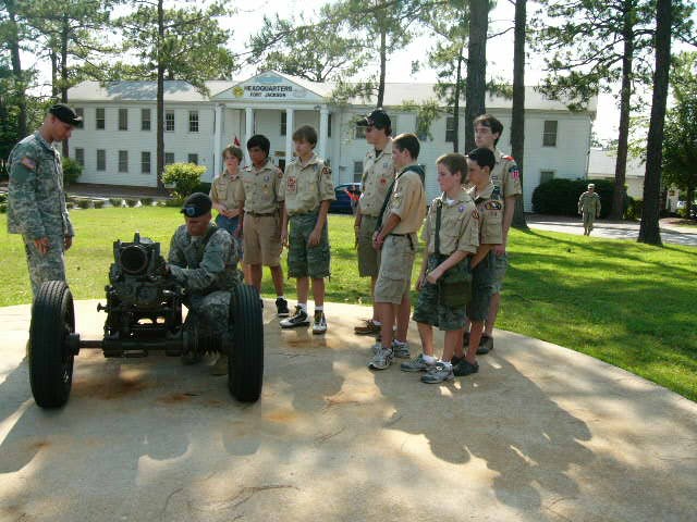 Boy Scouts host on-post summer camp