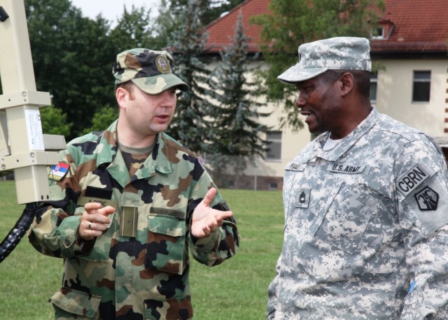 Joint Training Strengthens Relationship with Serbian Army