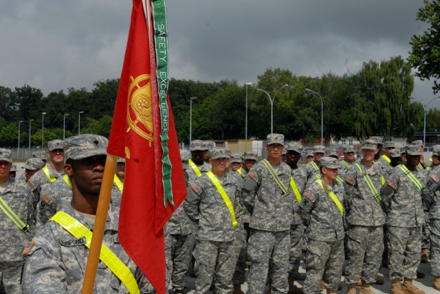 66th Trans. Co. earns Army Safety Excellence Streamer
