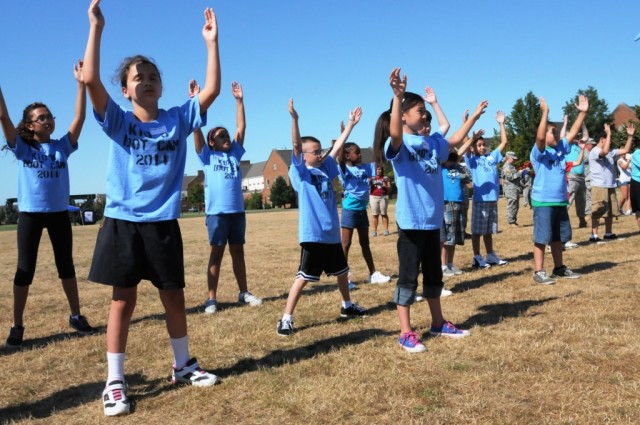 Kids bend and reach