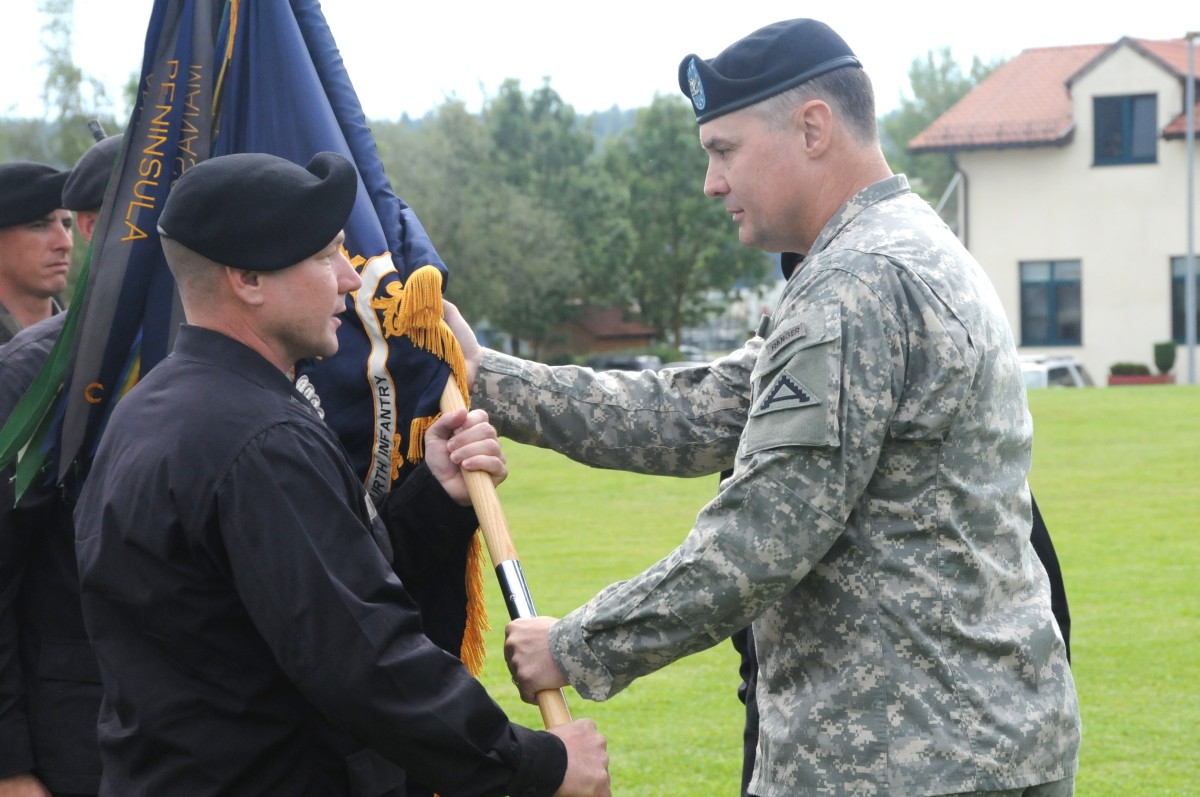 Watkins takes reins of 1-4th Inf. Reg. | Article | The United States Army