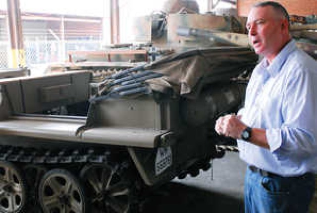 Final vehicles arrive for Armor Museum