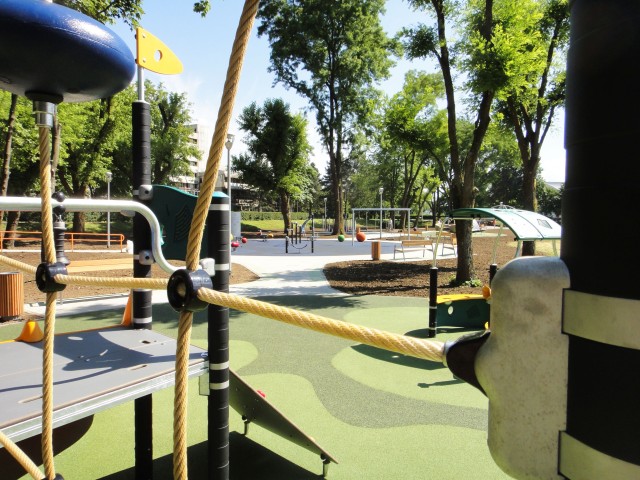 USACE, EUCOM deliver special needs playground to Croatia