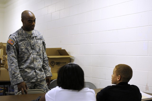 Raider's Captain America gives back to local youth