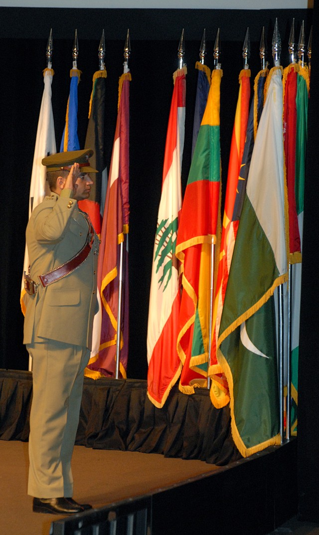 Flag ceremony marks start of new ILE class