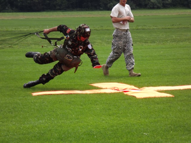 Morroccan Soldier Leaps for Leapfest