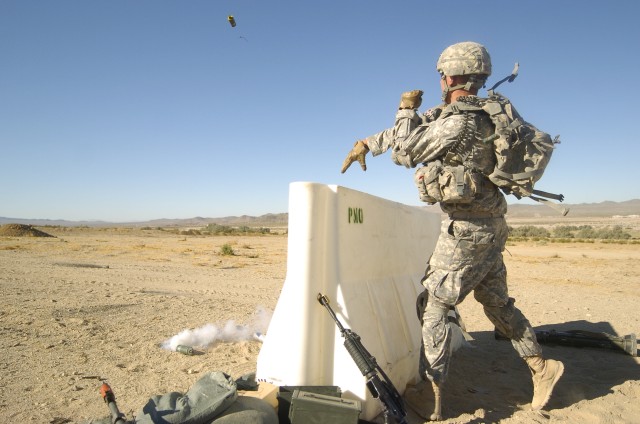 Blackhorse infantrymen earn coveted badge