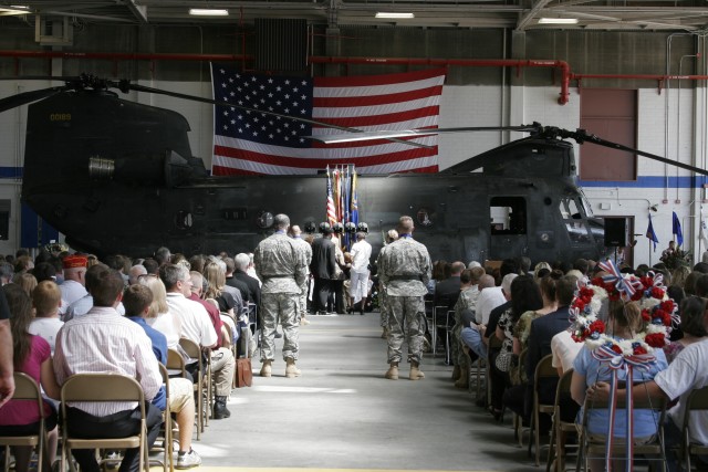 CH-47 Memorial Ceremony