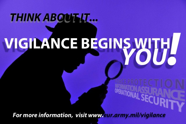 Vigilance Begins With You
