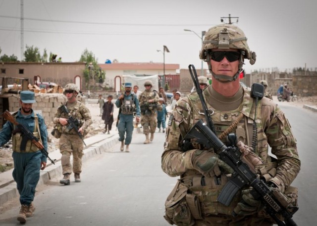 Afghan, coalition forces pursue insurgents | Article | The United ...