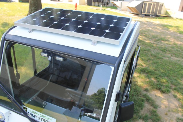 Roof of solar car