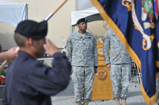 Command Sgt. Maj. Frank Graham prepares to relinquish top NCO job at JMRC.