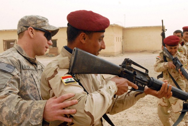 Training in Iraq