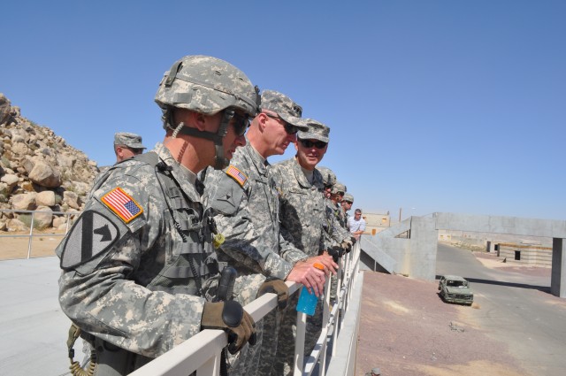 TRADOC commander visits NTC