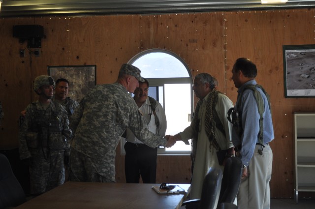 TRADOC commander visits NTC