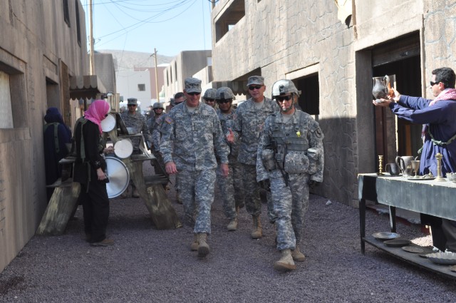 TRADOC commander visits NTC