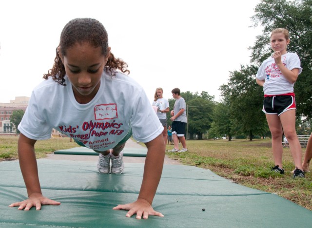 Fort Bragg Armed Services YMCA holds annual Kids' Olympics