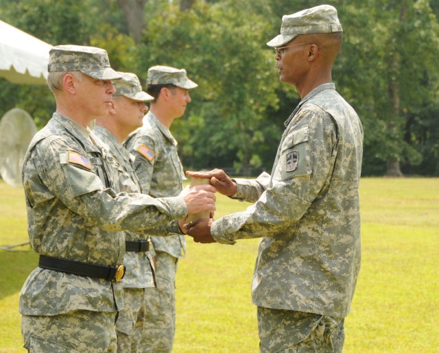81st Regional Support Change of Command ceremony