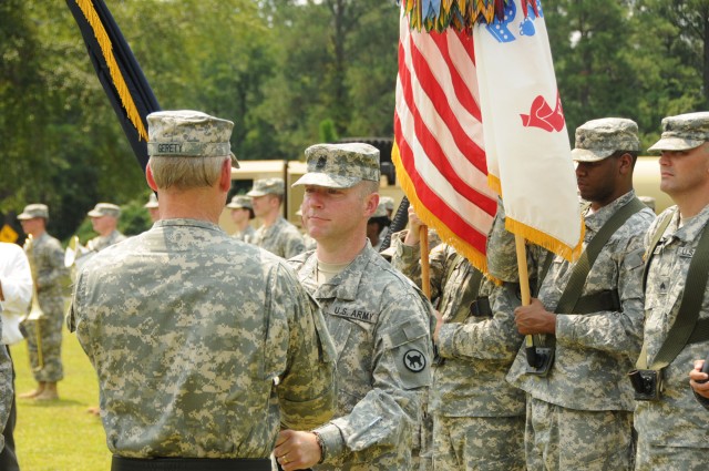 81st Regional Support Change of Command ceremony