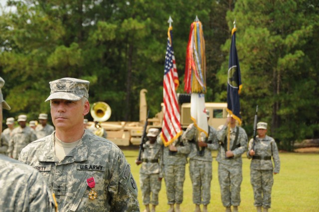 81st Regional Support Change of Command ceremony
