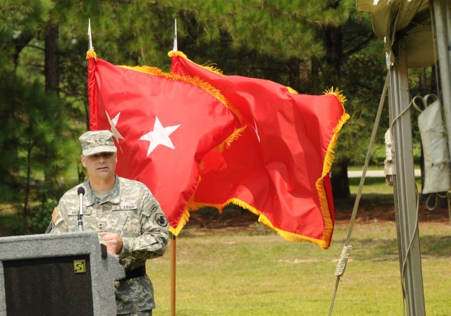 81st Regional Support Change of Command ceremony