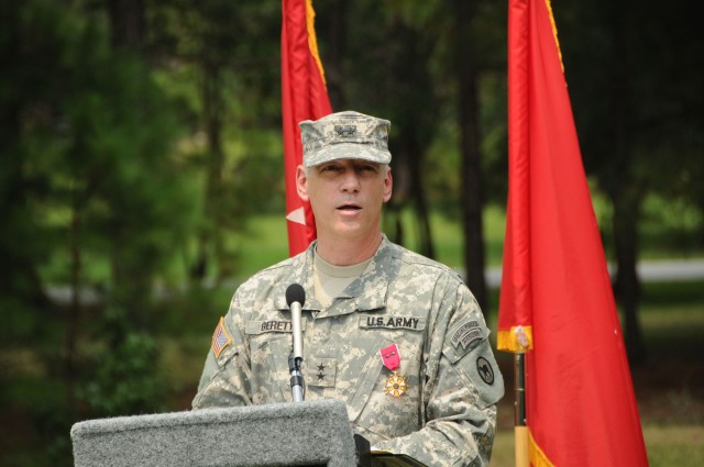 81st Regional Support Change of Command ceremony