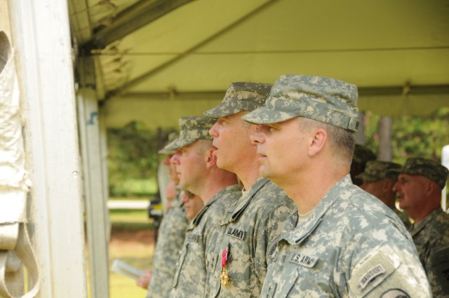 81st Regional Support Change of Command ceremony