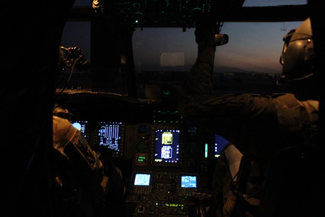 1st ACB conducts night air assault with coalition forces in RC-North 