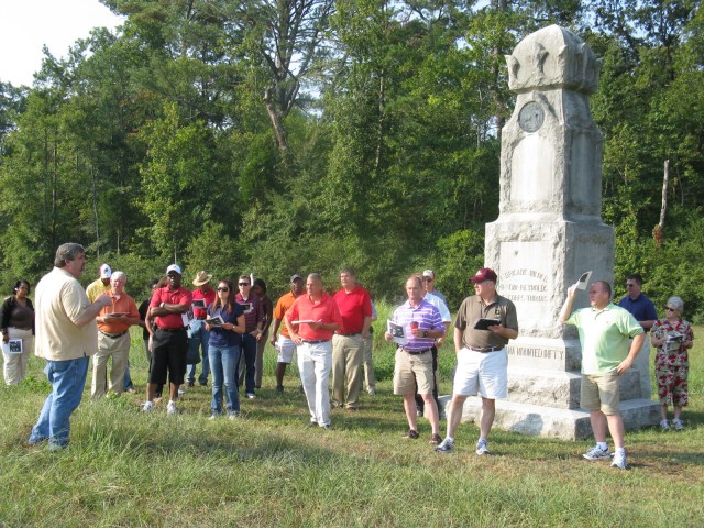 Senior Leaders Take Chickamauga/Chattanooga Staff Ride