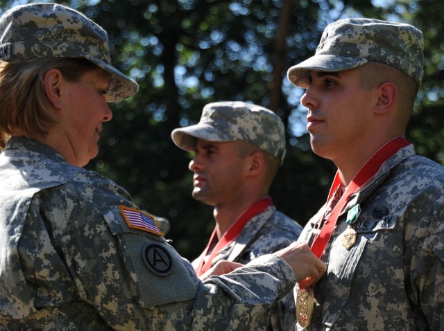 21st TSC inducts new members into the Sergeant Morales Club